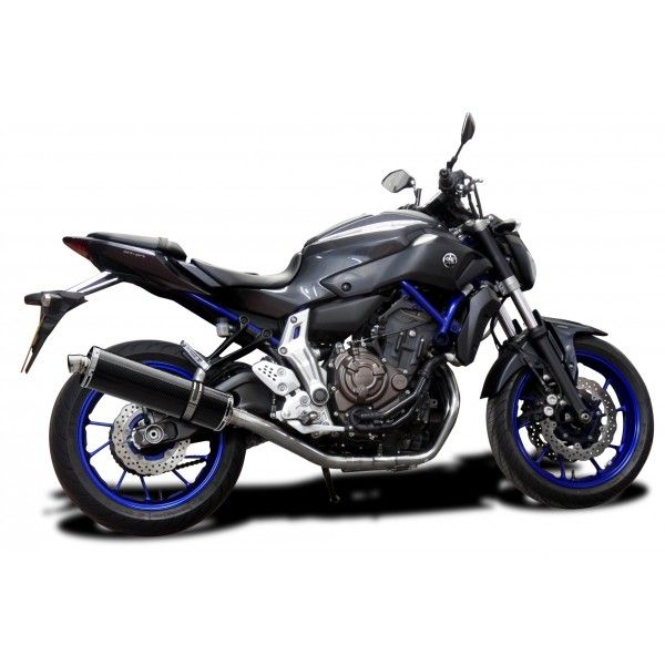 Delkevic volledig systeem Oval Carbon 450mm - MT-07 (2014-2020)