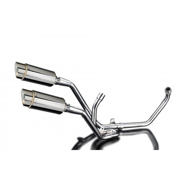 Delkevic volledig systeem Round RVS 200mm - SV650 (1998-2002)