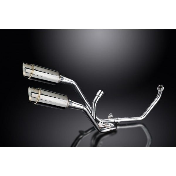 Delkevic volledig systeem Round RVS 200mm - SV650 (1998-2002)