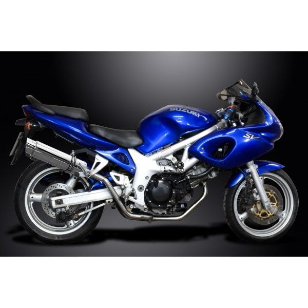 Delkevic volledig systeem Round RVS 350mm - SV650 (1998-2002)