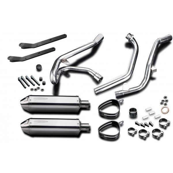 Delkevic volledig systeem Tri-Oval RVS 320mm - SV650 (1998-2002)