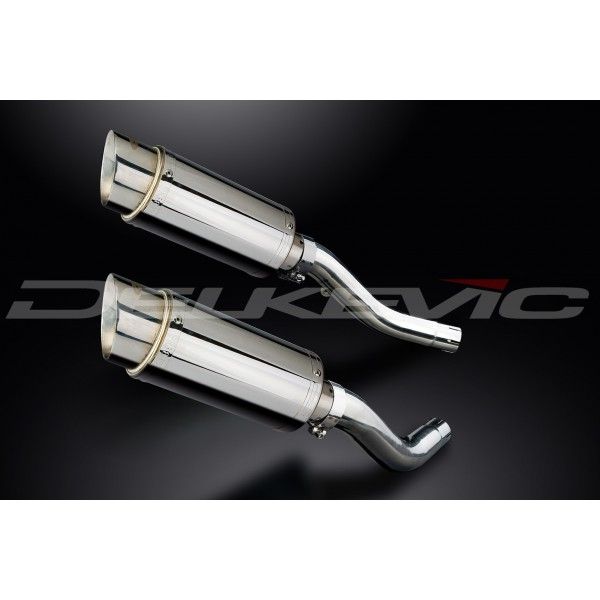 Delkevic slip-on kit Round RVS 200mm - Z1000 (2003-2006)