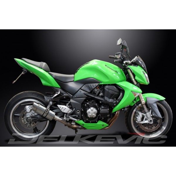 Delkevic slip-on kit Round RVS 200mm - Z1000 (2007-2009)