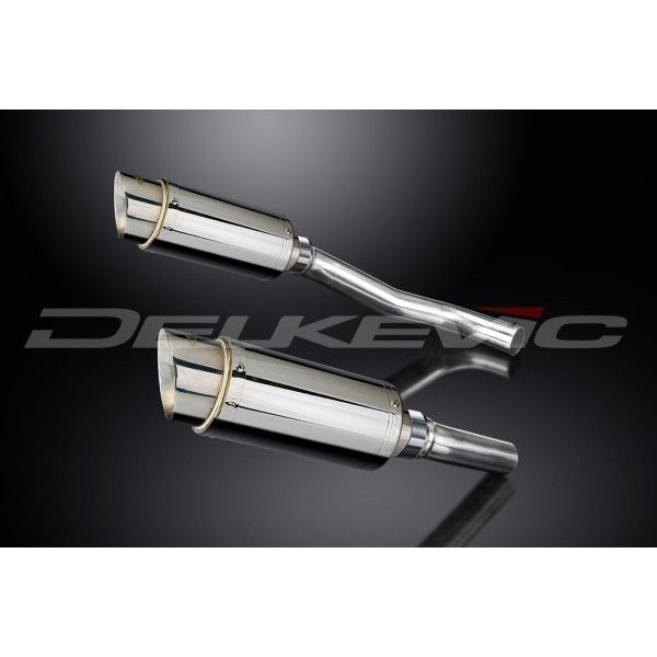 Delkevic slip-on kit Round RVS 200mm - Z1000 (2007-2009)