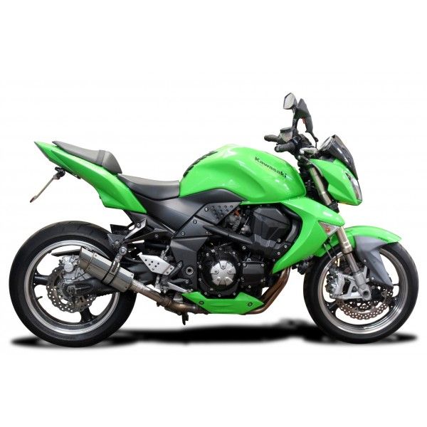 Delkevic slip-on kit Round RVS 200mm - Z1000 (2007-2009)