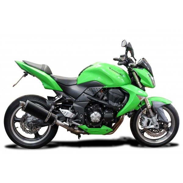 Delkevic slip-on kit Oval Carbon 350mm - Z1000 (2007-2009)