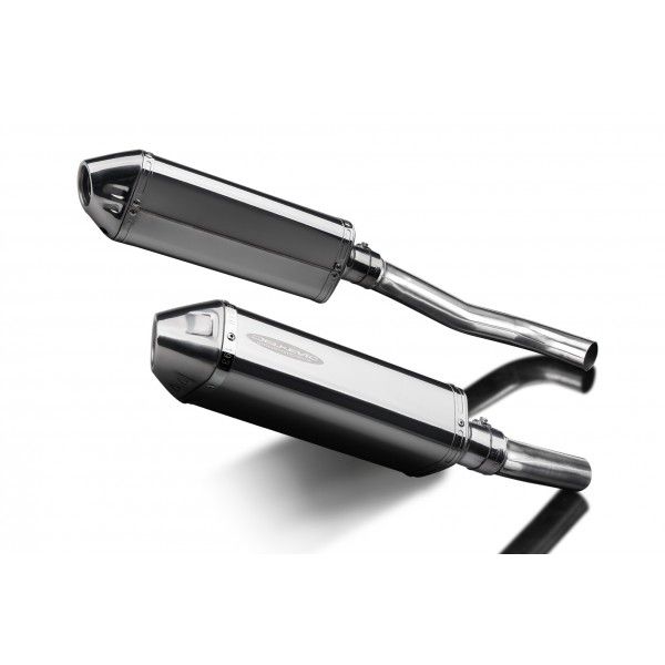 Delkevic slip-on kit Tri-Oval RVS 320mm - Z1000 (2007-2009)