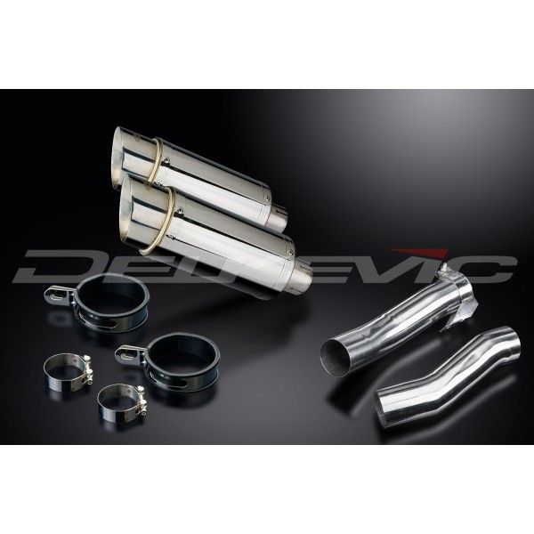 Delkevic slip-on kit Round RVS 200mm - Z1000 (2010-2020)