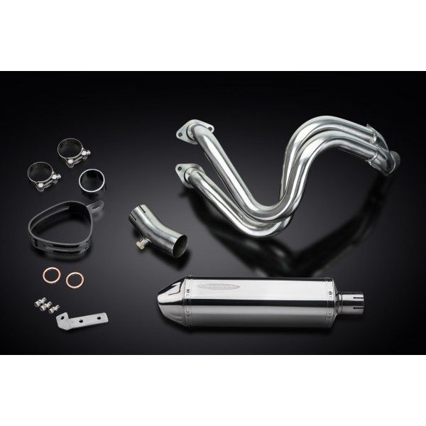 Delkevic volledig systeem Tri-Oval RVS 320mm - KLE650 VERSYS (2015-2020)