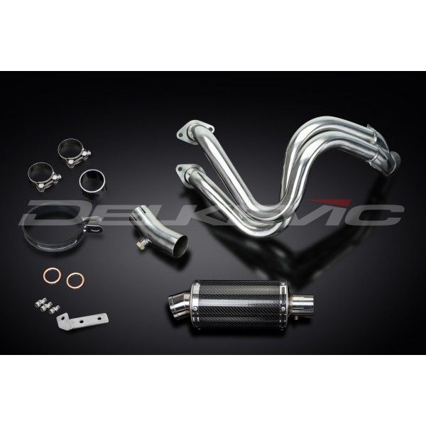 Delkevic volledig systeem Oval Carbon 225mm - KLE650 VERSYS (2015-2020)