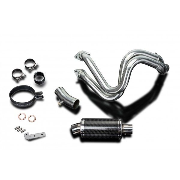 Delkevic volledig systeem Oval Carbon 225mm - KLE650 VERSYS (2015-2020)