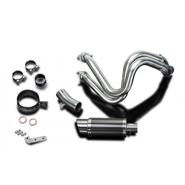 Delkevic volledig systeem Round Carbon 200mm - KLE650 VERSYS (2015-2020)