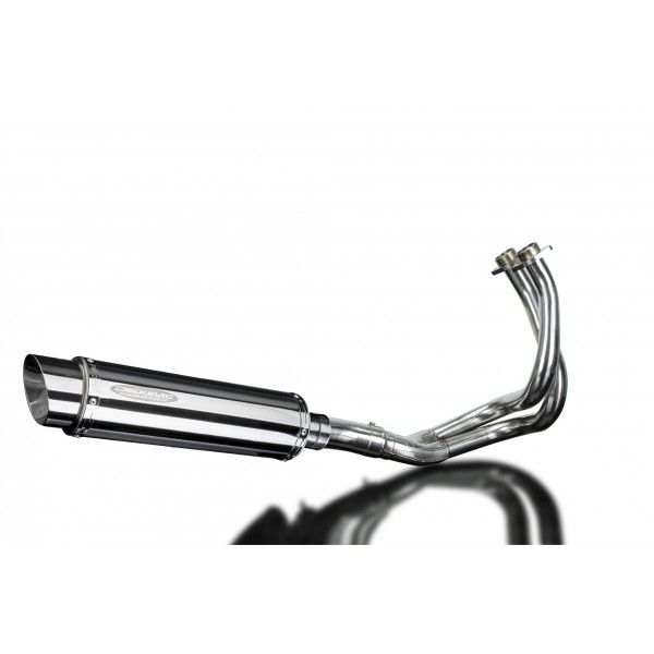 Delkevic volledig systeem Round RVS 350mm - KLE650 VERSYS (2015-2020)