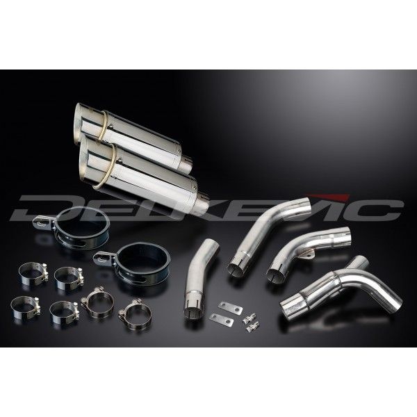 Delkevic slip-on kit Round RVS 200mm - ZX-10R NINJA (2006-2007)