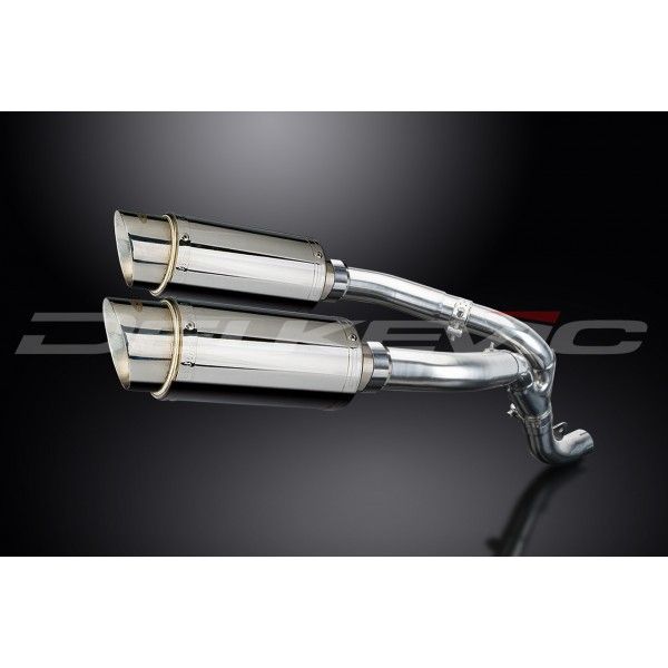 Delkevic slip-on kit Round RVS 200mm - ZX-10R NINJA (2006-2007)