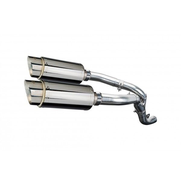 Delkevic slip-on kit Round RVS 200mm - ZX-10R NINJA (2006-2007)