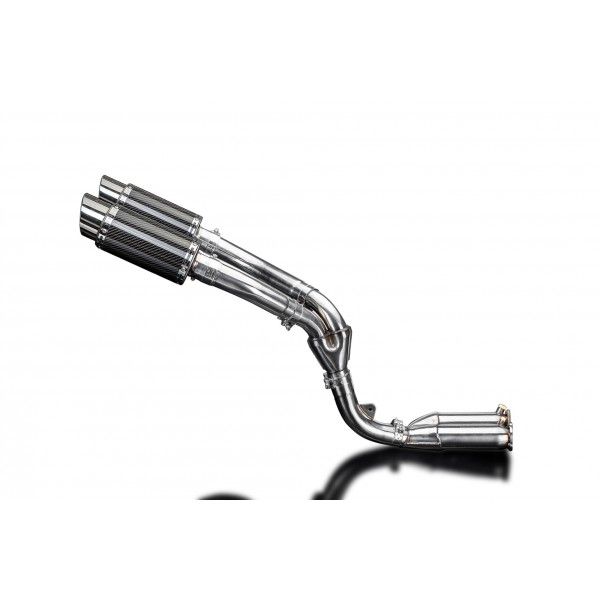 Delkevic slip-on kit Round Carbon 200mm - ZX10R 06-07 DECAT