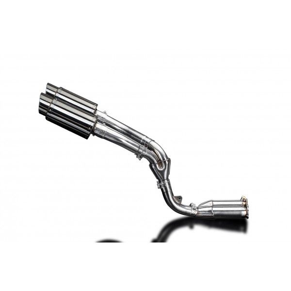 Delkevic slip-on kit Round RVS 200mm - ZX10R 06-07 DECAT