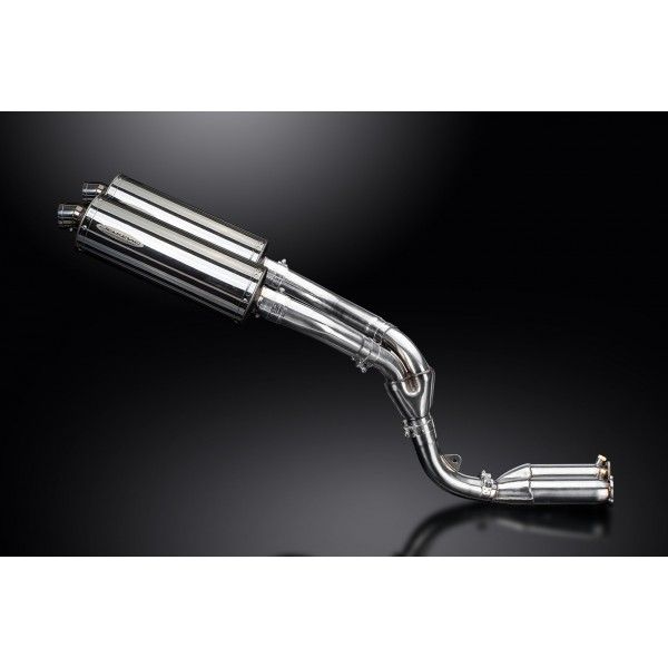 Delkevic slip-on kit Oval RVS 350mm - ZX10R 06-07 DECAT