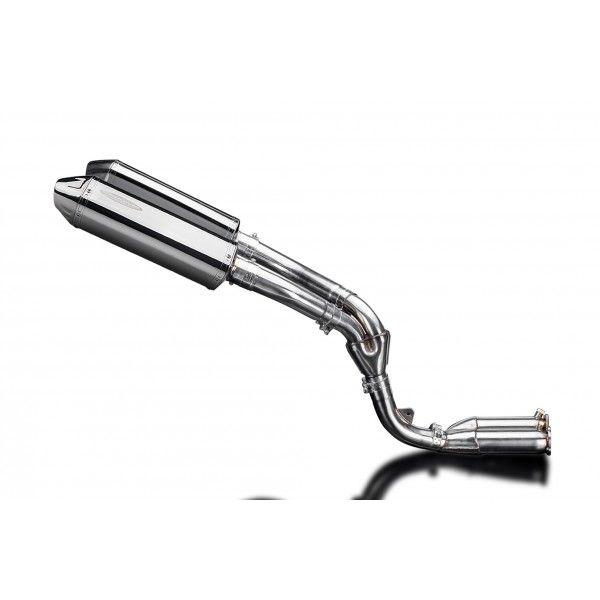 Delkevic slip-on kit Tri-Oval RVS 320mm - ZX10R 06-07 DECAT