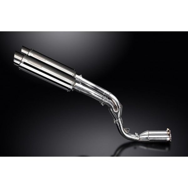 Delkevic slip-on kit Round RVS 350mm - ZX10R 06-07 DECAT