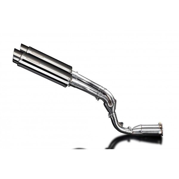 Delkevic slip-on kit Round RVS 350mm - ZX10R 06-07 DECAT