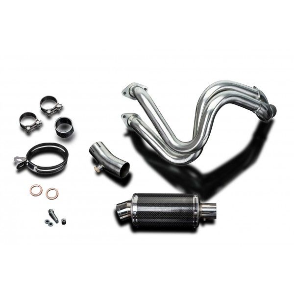 Delkevic volledig systeem Oval Carbon 225mm - Ninja 650 (2017-2020)