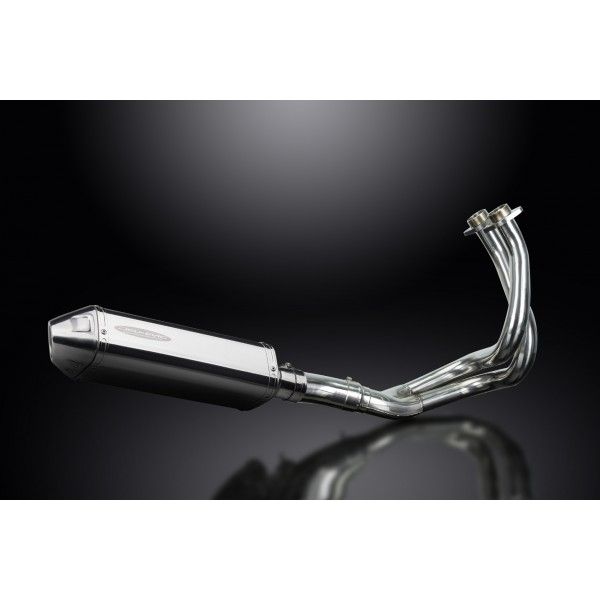 Delkevic volledig systeem Tri-Oval RVS 320mm - Ninja 650 (2017-2020)