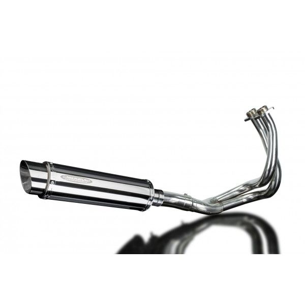 Delkevic volledig systeem Round RVS 350mm - Ninja 650 (2017-2020)