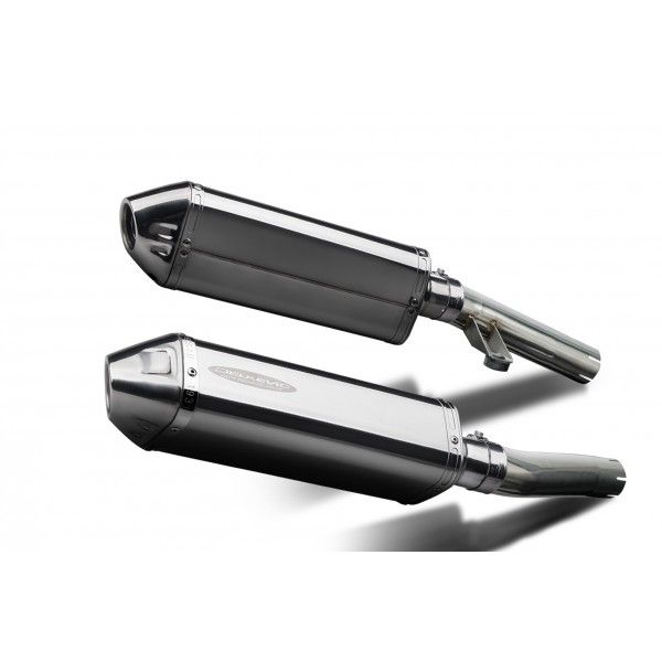Delkevic slip-on kit Tri-Oval RVS 320mm - ZZR1200 (2002-2005)