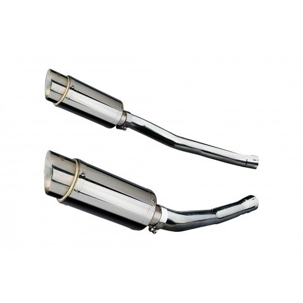 Delkevic slip-on kit Round RVS 200mm - ZZR1400/ZX14 (2006-2007)