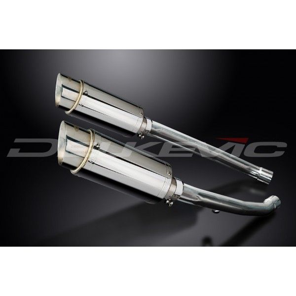 Delkevic slip-on kit Round RVS 200mm - ZZR1400 (2012-2020)