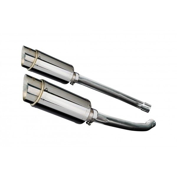 Delkevic slip-on kit Round RVS 200mm - ZZR1400 (2012-2020)