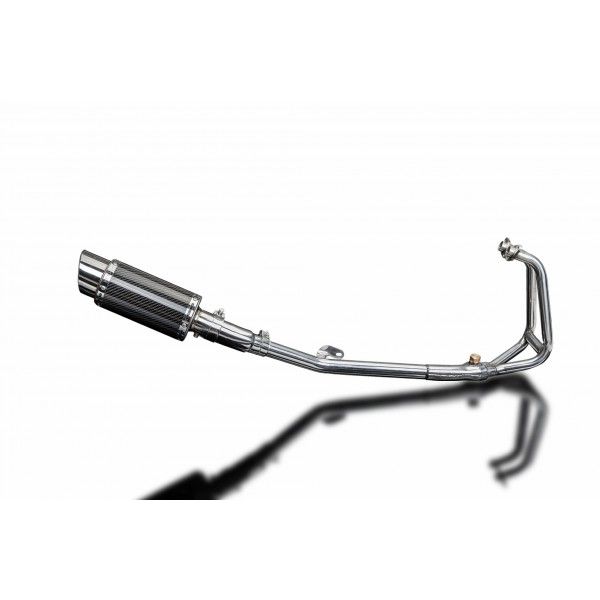 Delkevic volledig systeem Round Carbon 200mm - NINJA 250R (2008-2013)