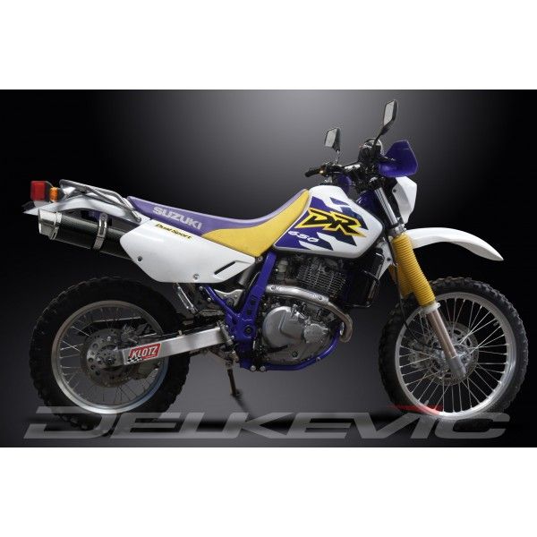 Delkevic volledig systeem Round Carbon 350mm - DR650SE (1996-2019)