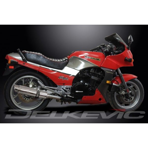 Delkevic slip-on kit Round RVS 350mm - GPZ900R ZX900A (1984-2003)