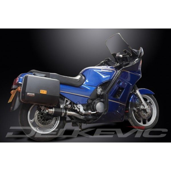 Delkevic slip-on kit Round Carbon 200mm - GTR1000 (1986-2006)