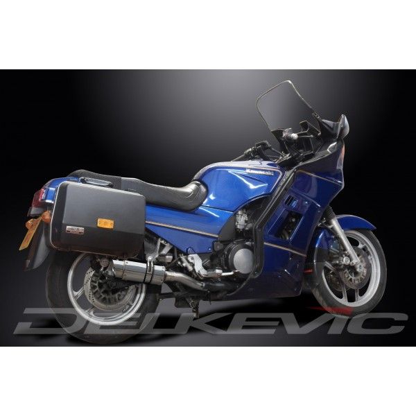 Delkevic slip-on kit Round RVS 200mm - GTR1000 (1986-2006)