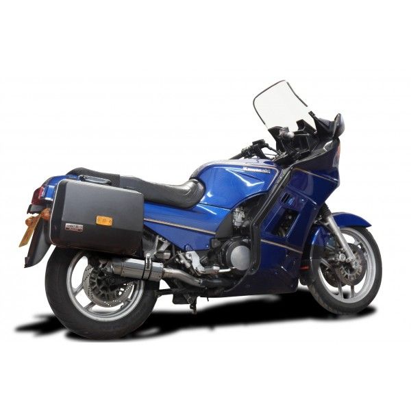 Delkevic slip-on kit Round RVS 200mm - GTR1000 (1986-2006)