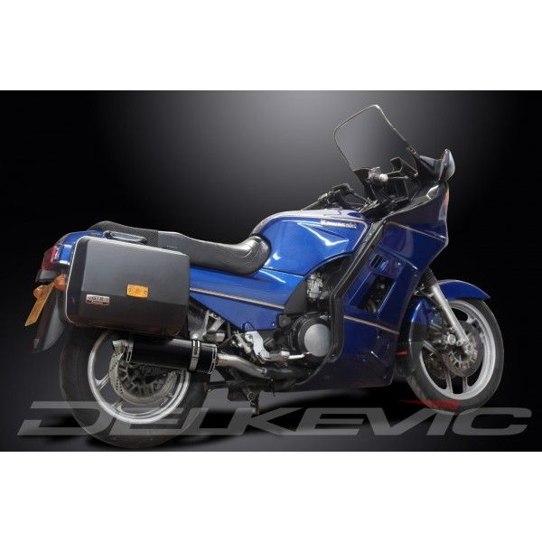 Delkevic slip-on kit Oval Carbon 350mm - GTR1000 (1986-2006)