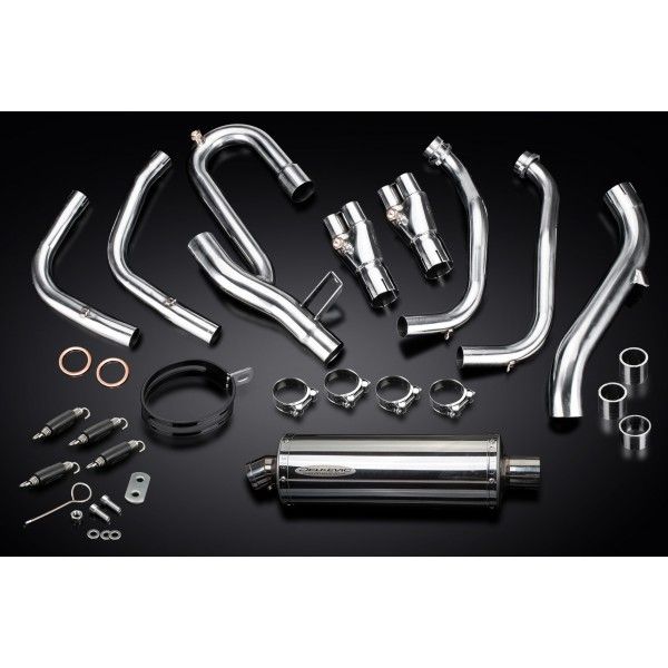 Delkevic volledig systeem Oval RVS 350mm - VFR1200X 12-19