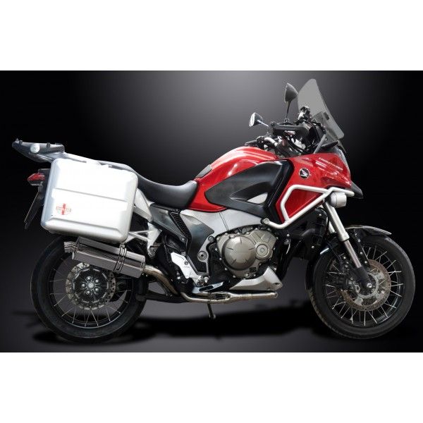 Delkevic volledig systeem Oval RVS 350mm - VFR1200X 12-19
