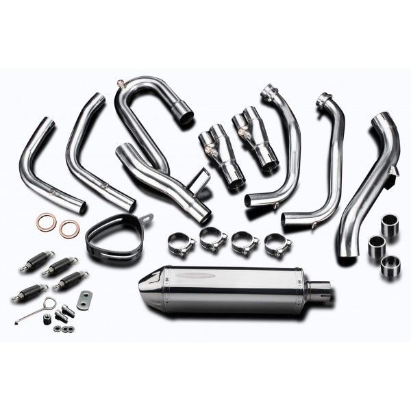 Delkevic volledig systeem Tri-Oval RVS 320mm - VFR1200X 12-19