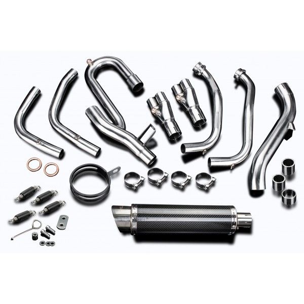 Delkevic volledig systeem Round Carbon 350mm - VFR1200X 12-19