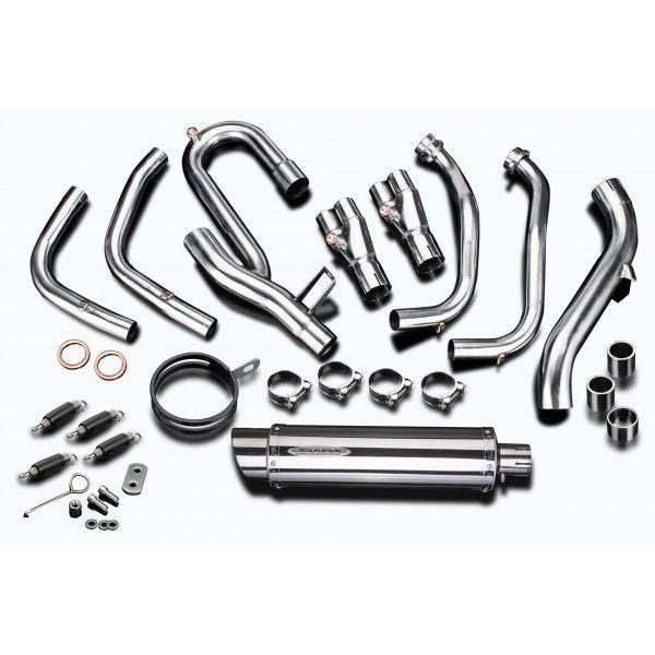 Delkevic volledig systeem Round RVS 350mm - VFR1200X 12-19