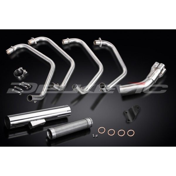 Delkevic volledig systeem Short Straight RVS 350mm - Z1000ST (1979-1980)