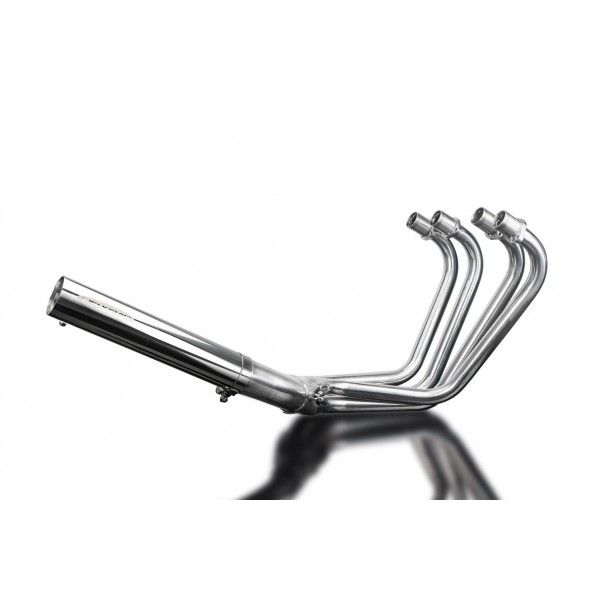 Delkevic volledig systeem Short Straight RVS 350mm - Z1000A1 A2 (1977-1978)