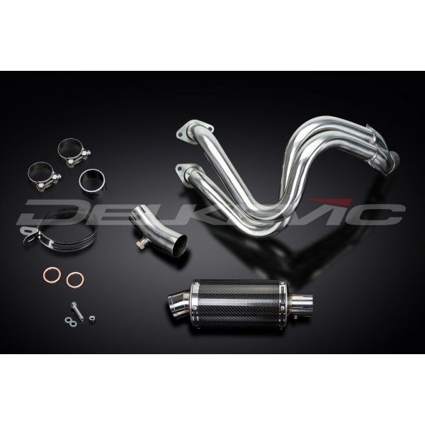 Delkevic volledig systeem Oval Carbon 225mm - Z650 (2017-2020)