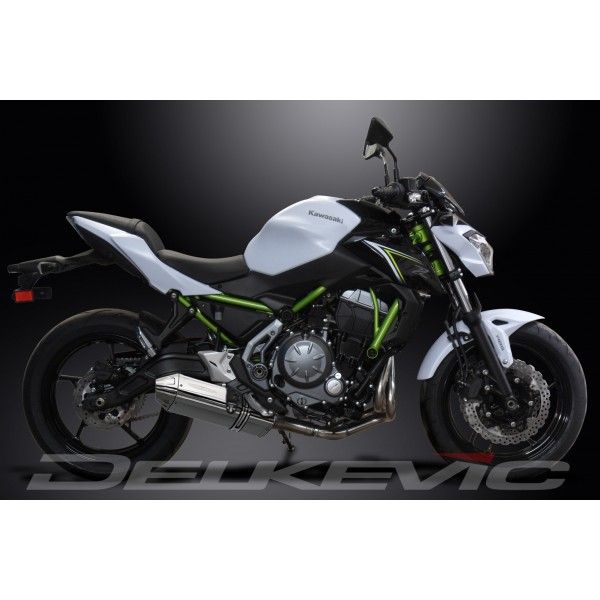 Delkevic volledig systeem Tri-Oval RVS 320mm - Z650 (2017-2020)