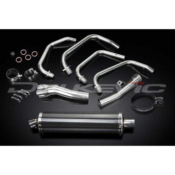 Delkevic volledig systeem Oval Carbon 450mm - ZR-7S (1999-2004)